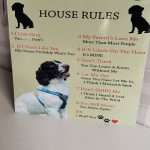 Springer Dog Rules Sign