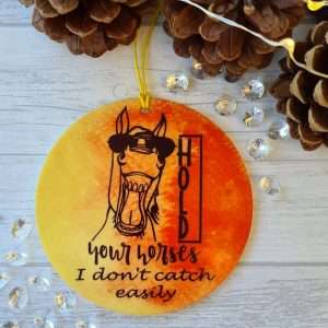 horse bauble