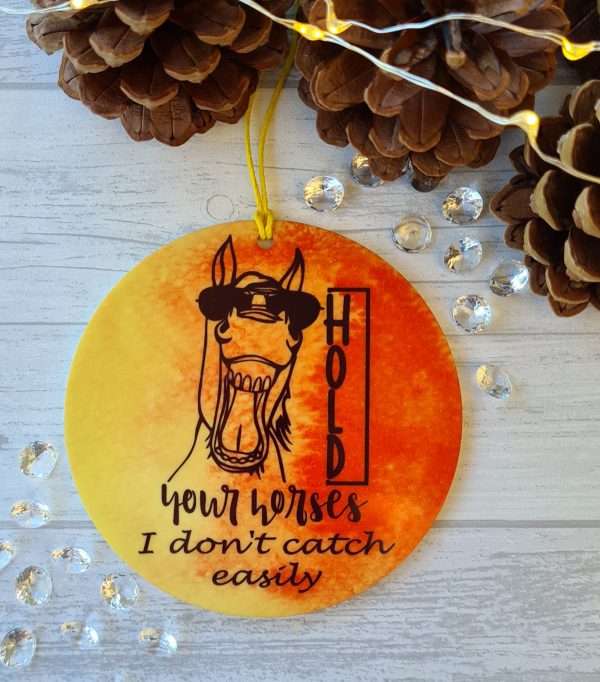 horse bauble