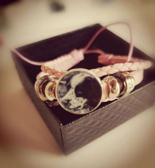 Personalised Leather Bracelet - Image 2