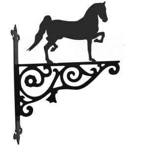 Horse Hackney Horse Ornamental Hanging Bracket