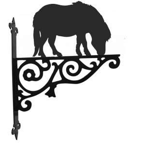 Shetland Pony Ornamental Hanging Bracket
