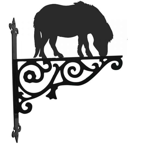 Shetland Pony Ornamental Hanging Bracket