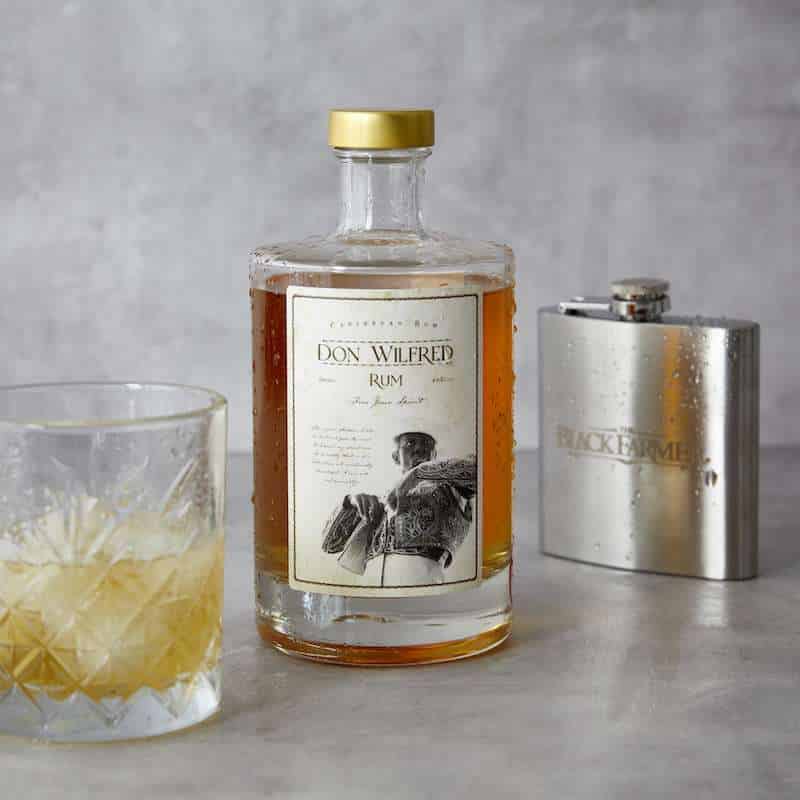 Rum option 3 The Don Wilfred Rum has been made to encapsulate all that Caribbean rum has to offer. Perfect to enjoy on the rocks or paired with your favourite mixer.