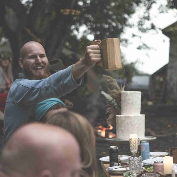 Hand Crafted Wooden Tankard - Image 2