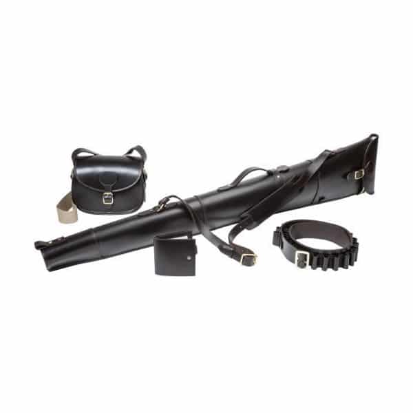brockenhurst leather shooters luggage kit