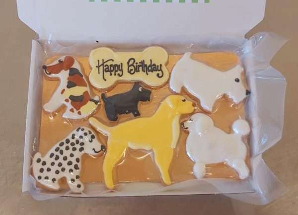 Letterbox Shortbread Biscuits for the Dog Lover
