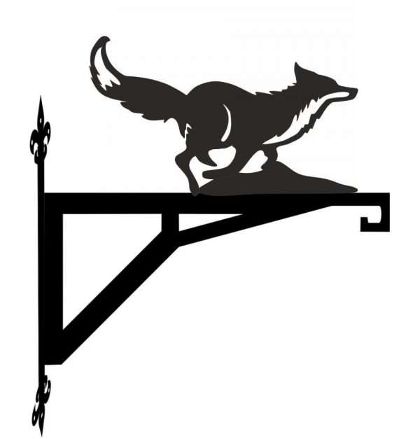 Fox Running Modern Contemporary Hanging Bracket