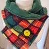 Handmade fleece neck warmer