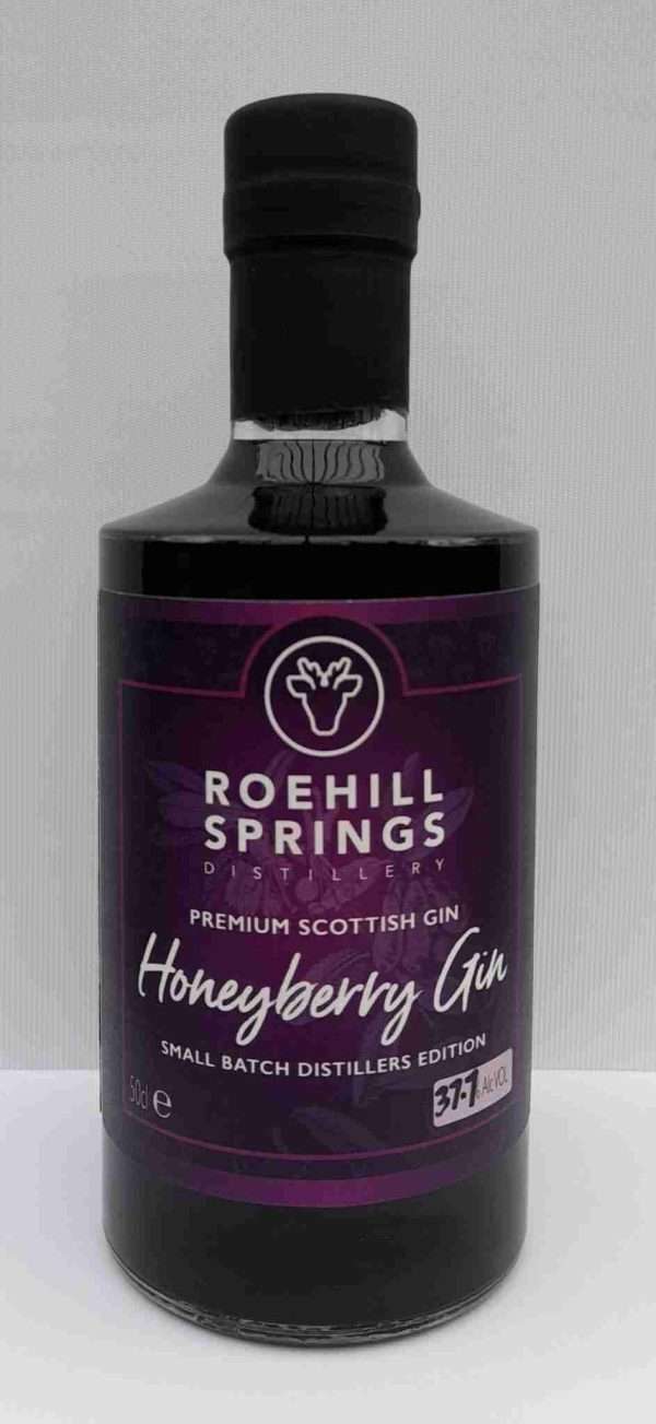 Honeyberry Gin Bottle scaled