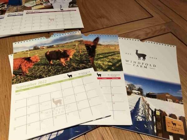 IMG 4943 scaled We have a great opportunity for our followers to purchase Calendars that feature all the animals of Windfold Farm. 🗓2022 A4 Calendars - One page per month with hanger🗓 The wall calendar features a collection of beautiful photographs of the animals of Windfold Farm. Each month has plenty of room to write special dates, birthdays and more on the calendar grid plus notes.