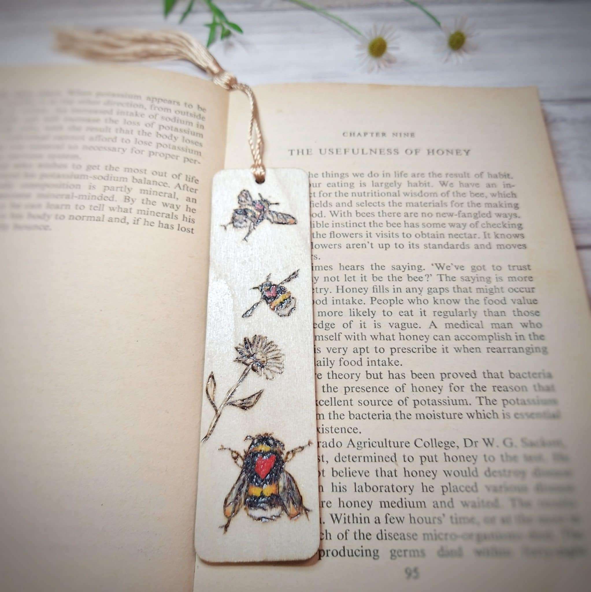 Love Bees Bookmarks Elizabeth Shewan Artist