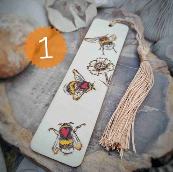 Love Bees Bookmarks Elizabeth Shewan Artist