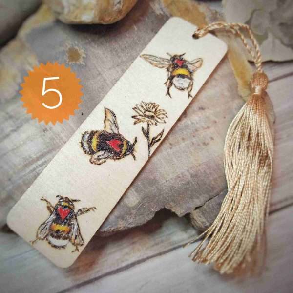 Love Bees Bookmarks Elizabeth Shewan Artist