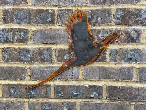 Large Exterior Rustic Pheasant Garden Wall House Gate Sign Hanging Metal Art Single Sculpture  Gift   Present