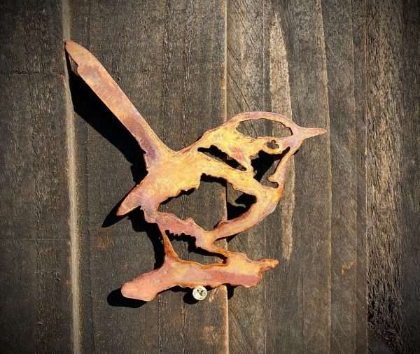 WELCOME TO THE RUSTIC GARDEN ART SHOP Here we have one of our. Exterior Rustic Wren Bird Garden Wall Art House Gate Fence Shed Sign Hanging Metal Rustic Bird Bath Bird Feeder Art Gift Sizes & Measurements:
12cm x 14cm Made From 2mm Mild Steel