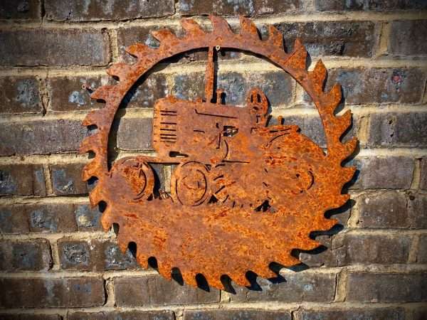 WELCOME TO THE RUSTIC GARDEN ART SHOP Here we have one of our. Exterior Small Rustic Vintage Tractor Sign Old Tractor Farming Gift Dad Present Garden Wall Art Shed Sign Hanging Metal Rustic Art Sizes & Measurements:
30cm x 30cm Made From 2mm Mild Steel.