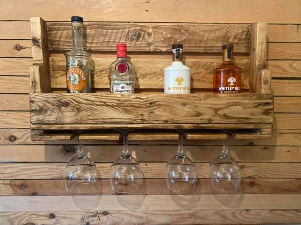 Handmade Wine/Gin Rack
