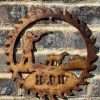 Exterior Rustic Dad Sign Dad   Shooting Countryside Game Keeper Garden Wall Art Sign Hanging Metal Rustic Art  Present - Image 2