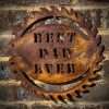Large Exterior Rustic Best Dad Ever Dad   Father  Dad Present Garden Wall Art Shed Sign Hanging Metal Rustic Art  Gift - Image 2