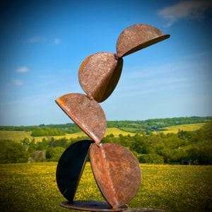 Medium Rustic Exterior Abstract Metal Butterfly Modern Simplistic Metal  Yard Art Garden Fence Topper Gate Shed Sculpture  Gift