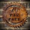 Large Exterior Rustic Man Cave Dad    Dad Present Garden Wall Art Shed Sign Hanging Metal Rustic Art  Gift   Present - Image 2