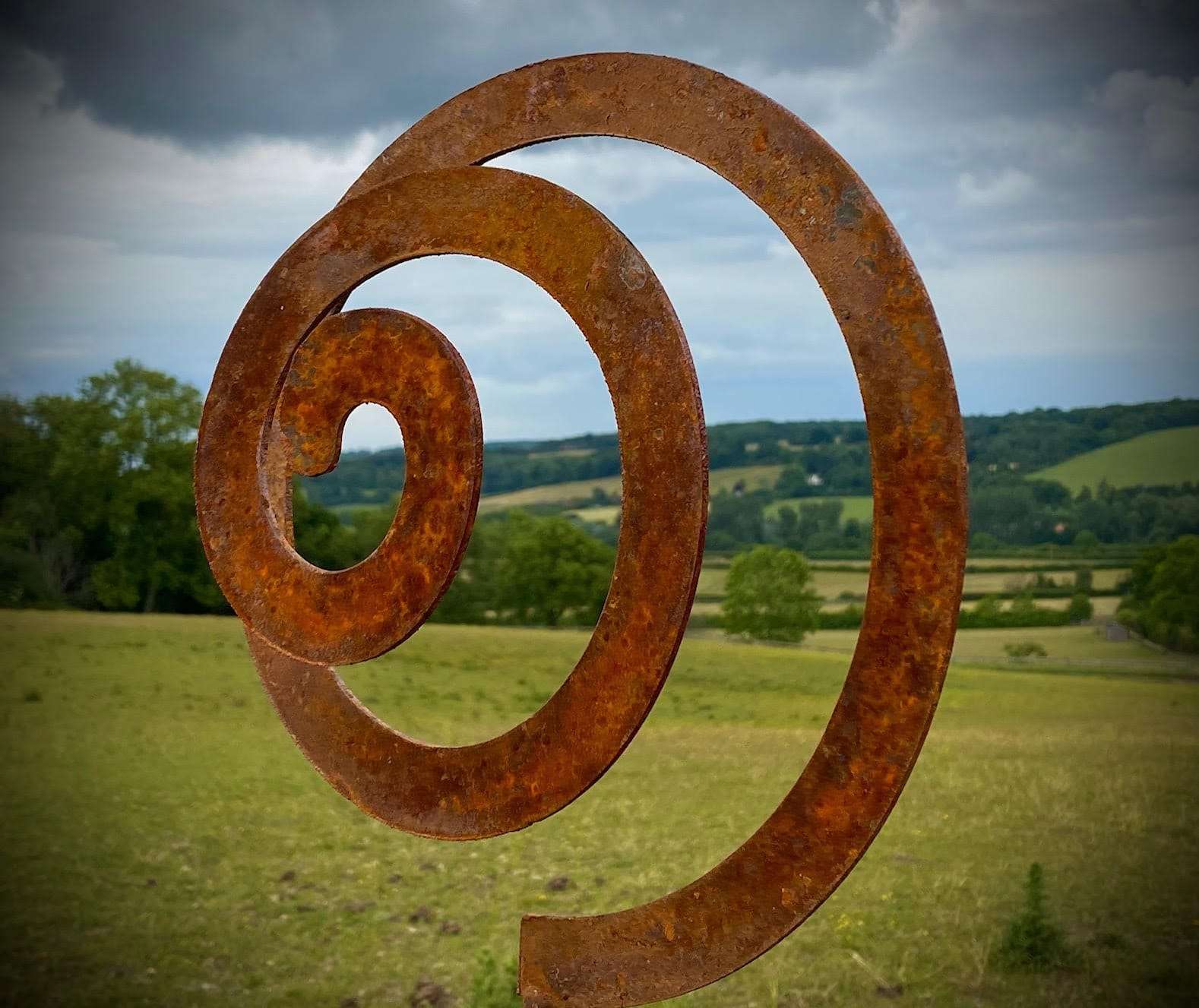 Metal Ring Sculptures