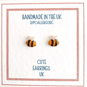 Bee earrings