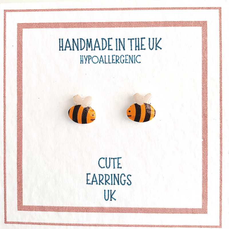 Bee earrings