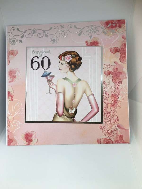 sensational at 60 card