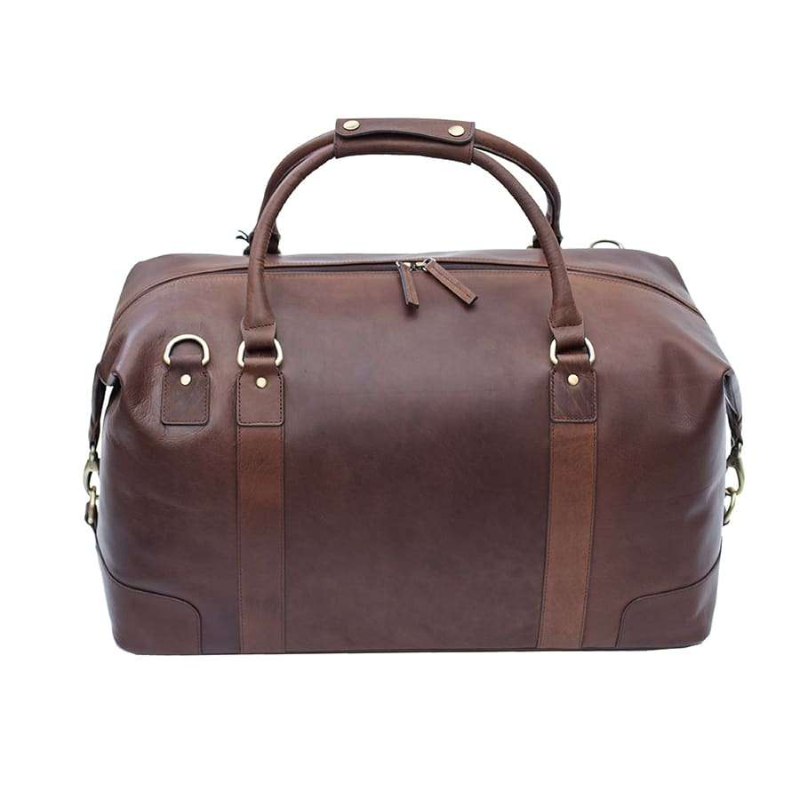 670col w7 Make the most our spacious Wombat Colombian travel bag when you are getting ready for your next long weekend away.This is the perfect bag for anyone who loves to travel in real style and stand out from almost any other bag you’ll find. The smooth bronzed leather and brass detail also makes it the ideal present for a special occasion.