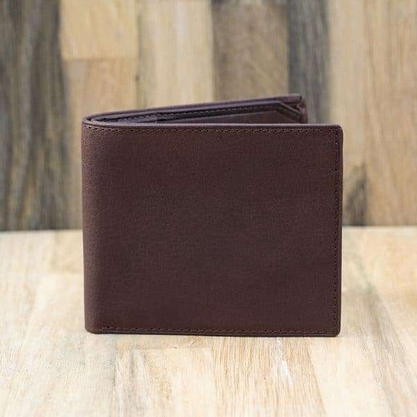 wls02 w1 With its stylish design and incredible practicality, this Colombian Leather Card Holder Wallet provides the ultimate space to keep your notes, coins, cards and ID. Made from sumptuous Colombian leather, this wallet is more than equipped to meet the demands that come hand in hand with everyday life, whether you’re pounding the city streets or embarking on your next adventure. Simple yet wonderfully timeless, the wallet’s compact yet spacious design allows you to transport your belongings with ease. Optional Personalisation