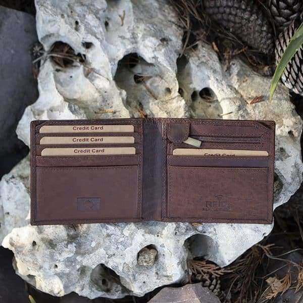 Wombat Colombian Leather Wallet – Coin Pocket