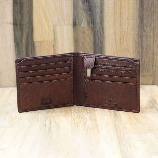 Wombat Colombian Leather Wallet – Coin Pocket - Image 6