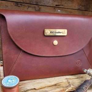 Leather Horse Passport Holder