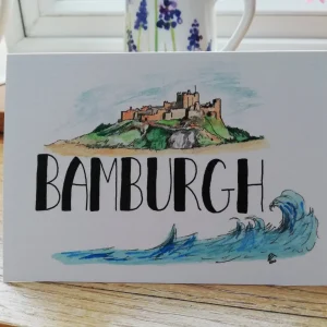 Bamburgh, Northumberland Greeting Card