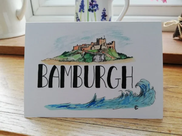 Bamburgh, Northumberland Greeting Card