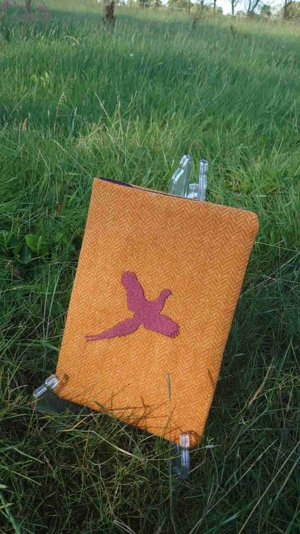 Tweed notebook cover pheasant - Image 5