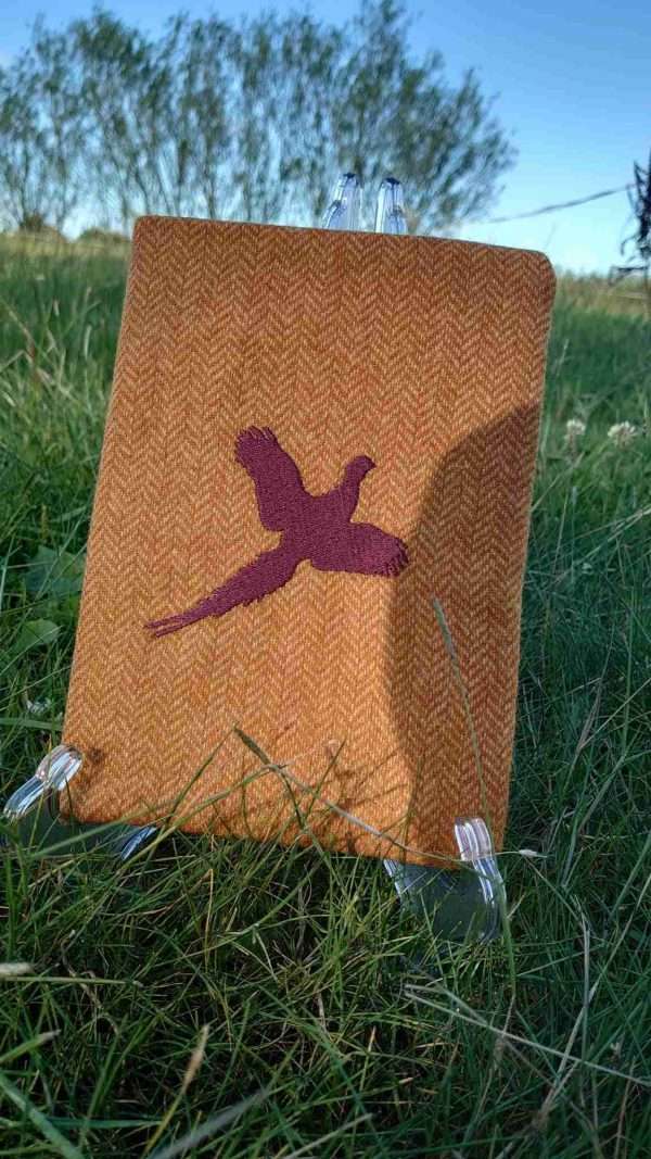 Tweed notebook cover pheasant - Image 2