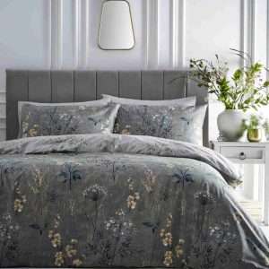 Portfolio Home Florette Moss Green Duvet Set Cover