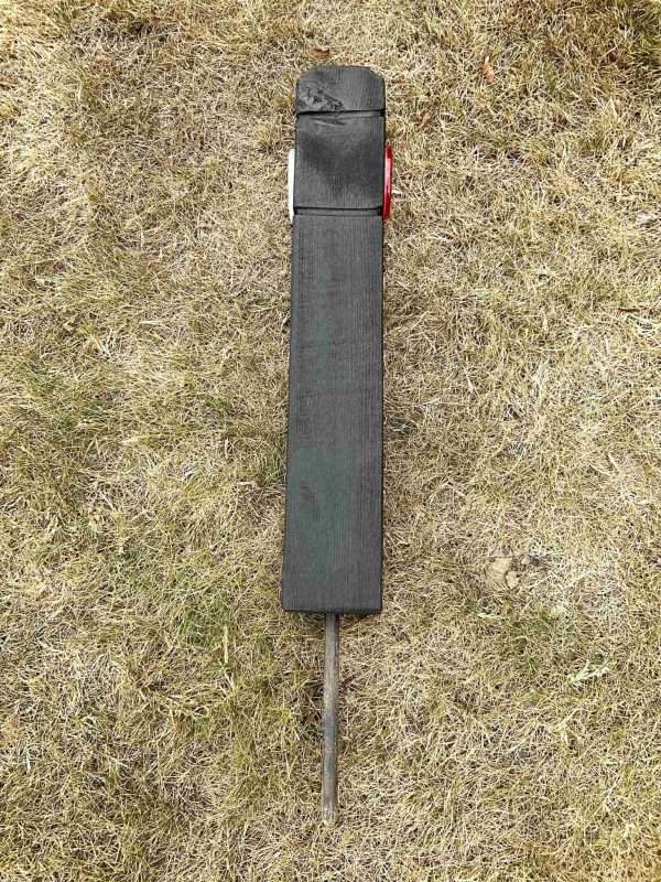 4 x 18" Timber Reflective Verge Posts Push in Ground Easy Install - Image 4