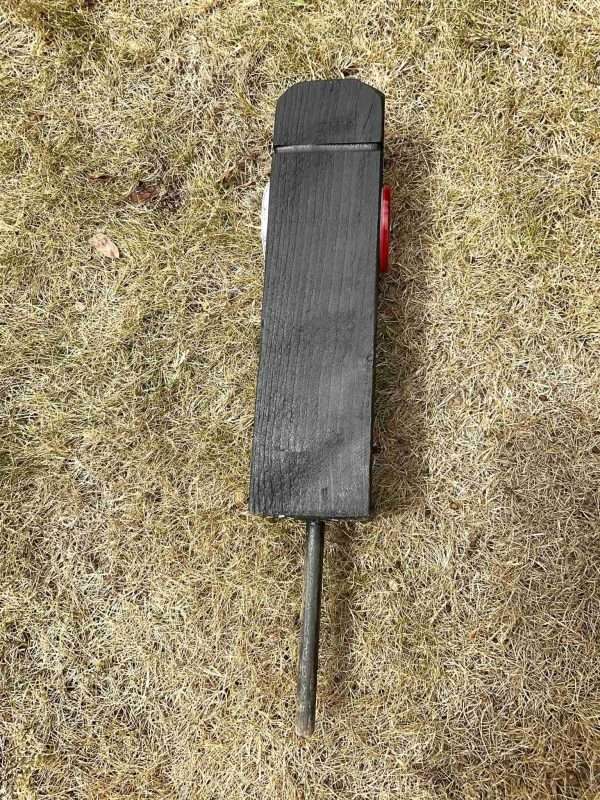 4 x 12" Timber Reflective Verge Posts Push in Ground Easy Install - Image 4