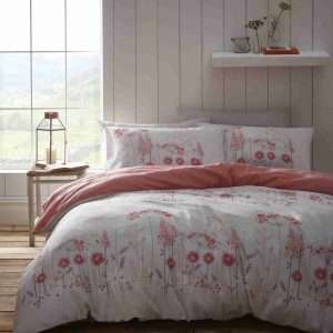 Portfolio Home Pasture Coral Duvet Set Cover