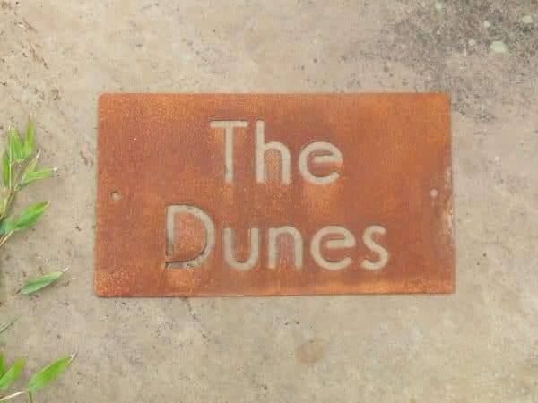 Custom Rusty Metal Signs for Homes and Businesses - Image 2