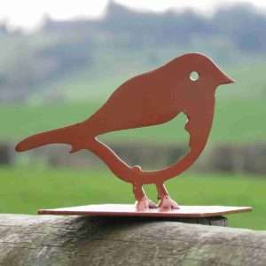 Robin Fence Post Topper