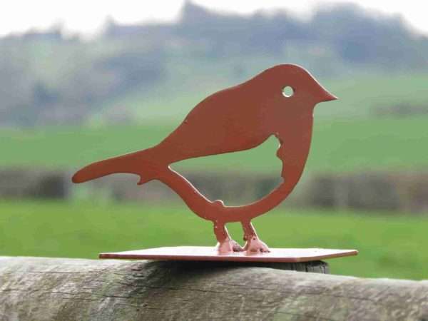 Robin Fence Post Topper