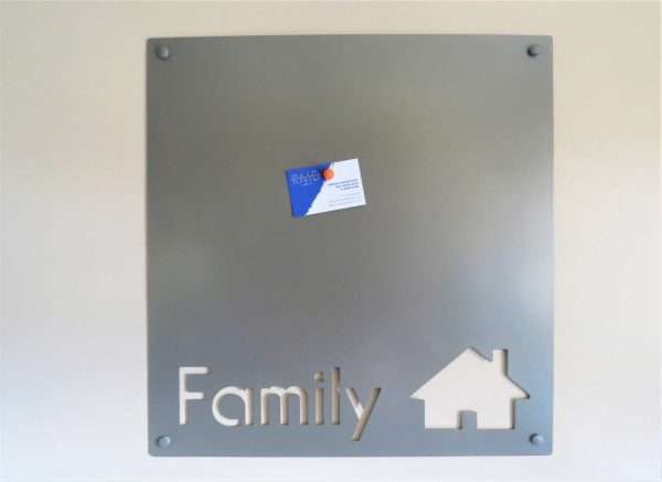 Family Magnetic Memo and Photo Board - Image 2