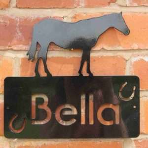 Personalised Horse Name Sign