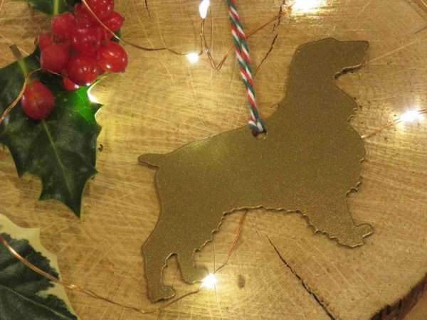 Cocker Spaniel Dog Christmas Decoration - Image 2