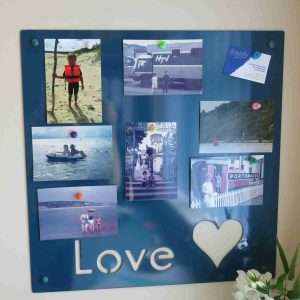 Love Magnetic Memo and Photo Board